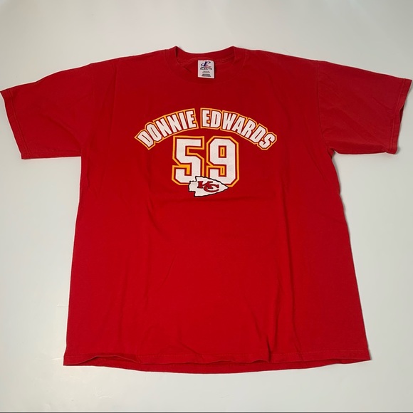 Vintage Shirts 9 Vintage 90s Kansas City Chiefs Donnie Edwards 59